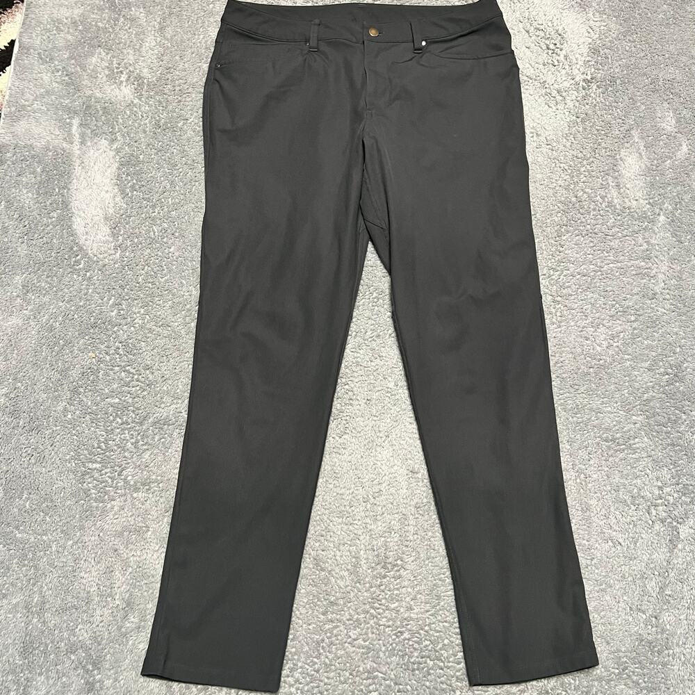 Lululemon ABC Slim Fit Pant Mens 34 (35x30) Warpstreme Gray m5972s Gray ***